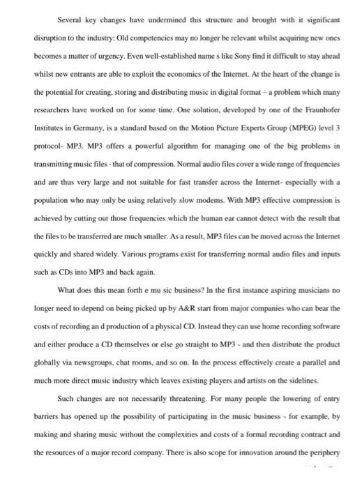 CASE STUDY 12: MUSIC PLATFORM Ist April 2006.