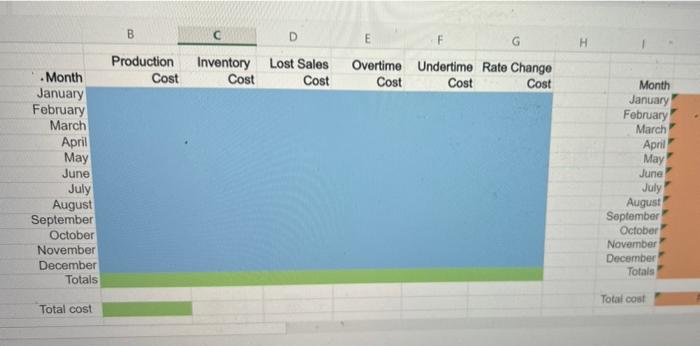 Video Excel Online Activity: Aggregate Planning -