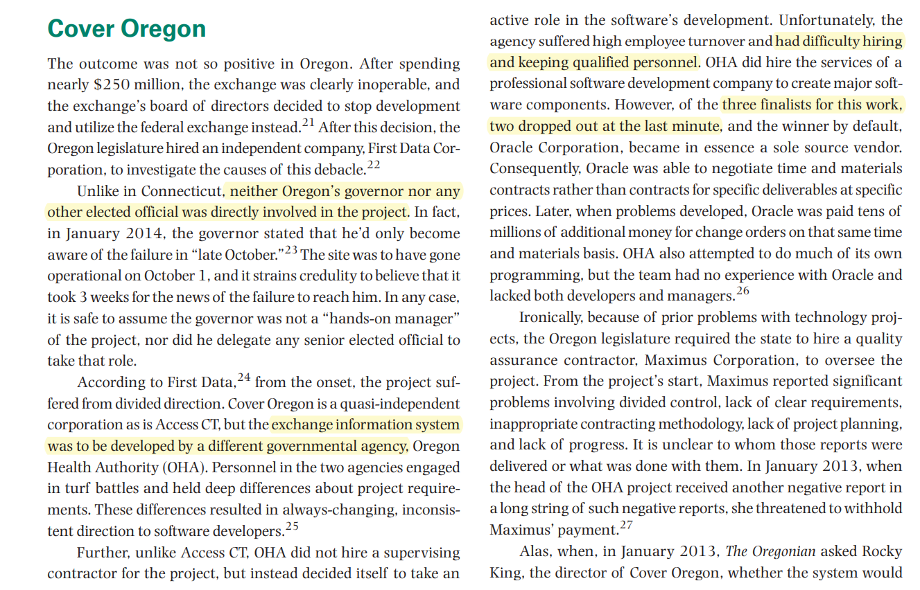 A Tale of Two Interorganizational IS governmental