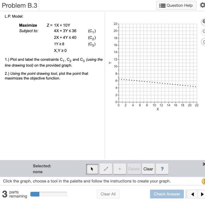 Problem B.3 Question Help 0 A 22 20- U 18- C 16-