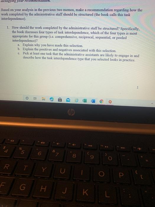 disregard basing this assignment on the previous