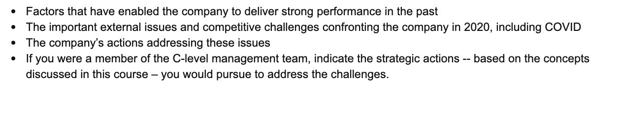 Please answer the following points correctly