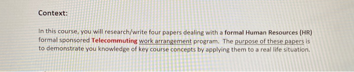 write about formal human resources and touch on