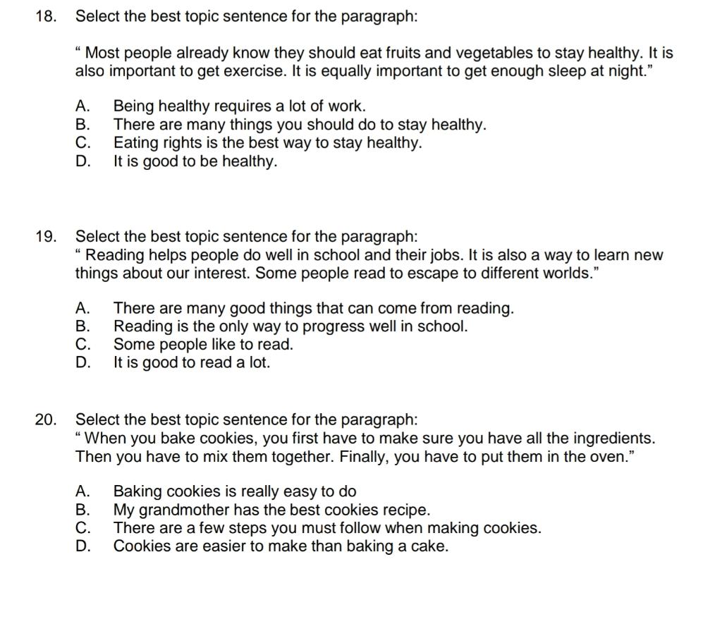 Please help to answer all objective, I will give