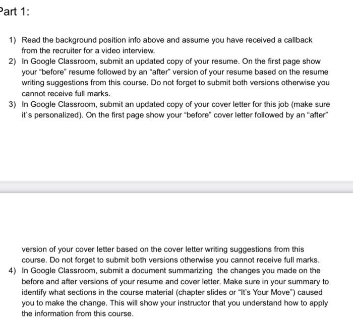 Part 1: 1) Read the background position info