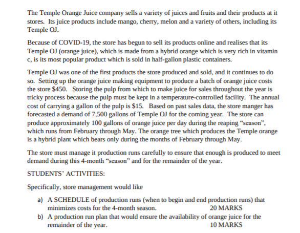 Questions are at the bottom A and B The Temple