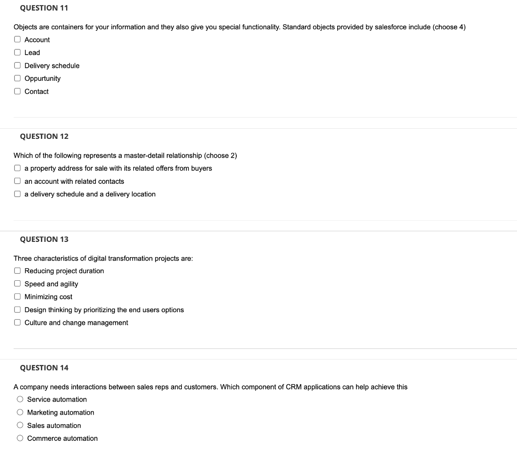 Objects are containers for your information and