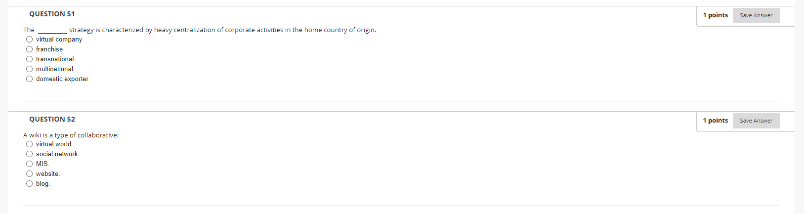 Which of the following is an important skill for