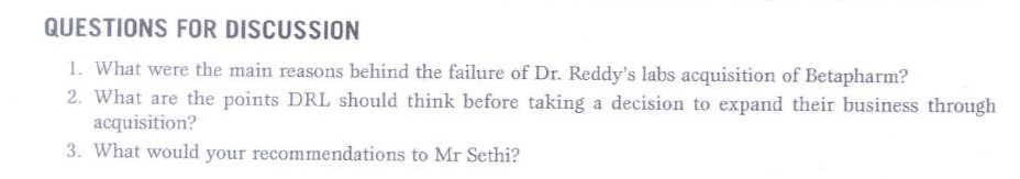 3 Dr. Reddy's Laboratories: Entry in German