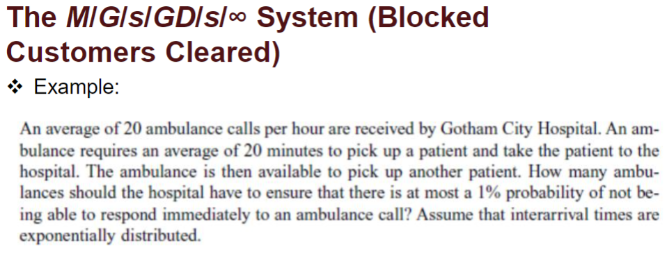 The MIG/s/GD/s/ System (Blocked Customers