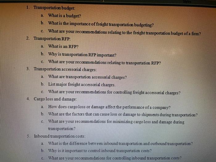 Elaborate each point and please provide