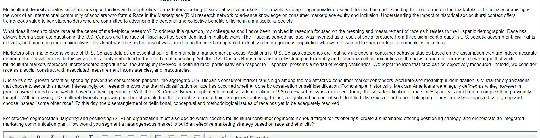 Multicultural diversity creates simultaneous