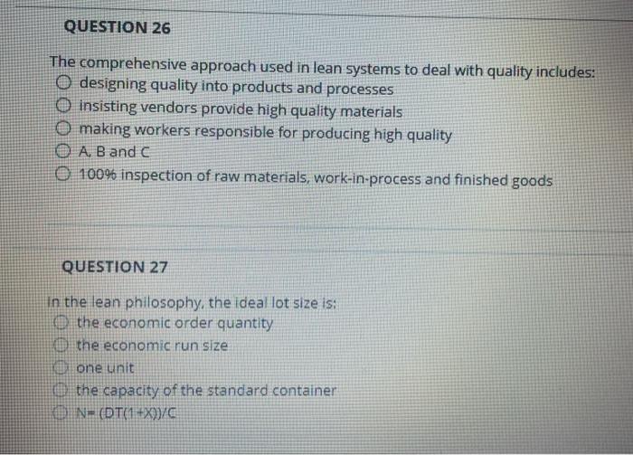 QUESTION 28 A basic requirement for operating