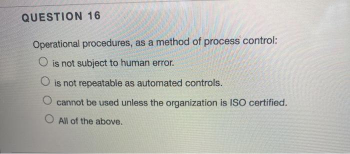 QUESTION 44 An a step banking process averages 20