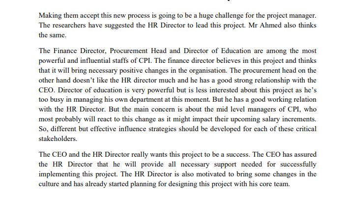 HRM 370: Managerial Skills Development please