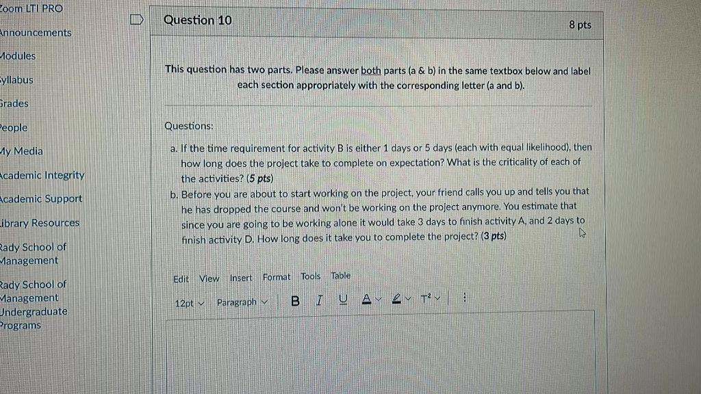Announcements Modules D Syllabus Use the