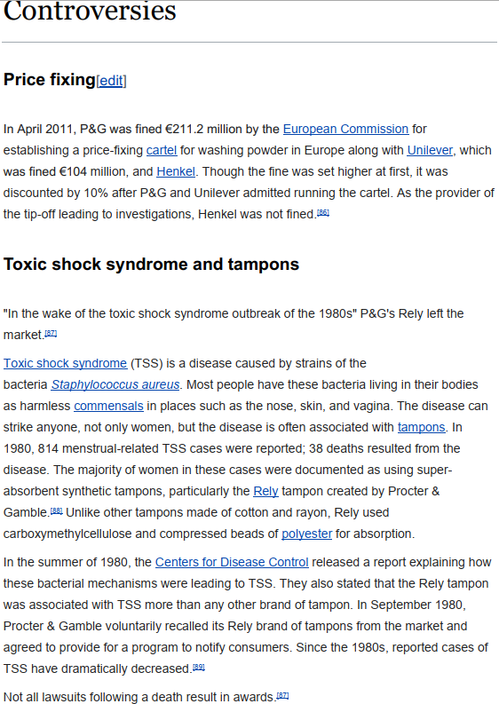 Briefly analyze a company based on the article