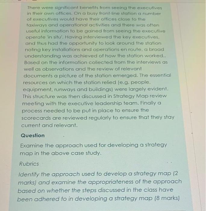 There were significant benefits from seeing the