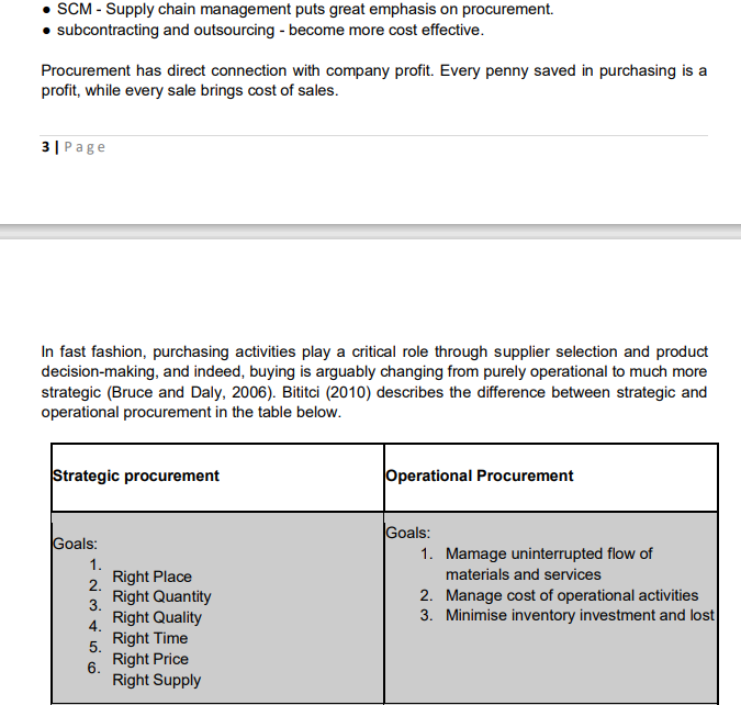 QUESTION Read the case study on Agile Supply