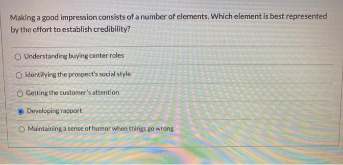 One way to conceptualize the selling process is