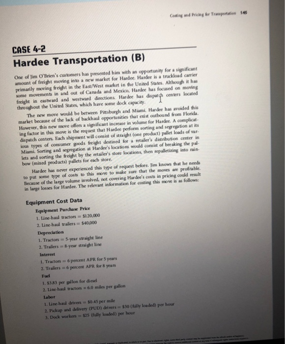 Culing and Price he Trueperties 14 CASE 4-2