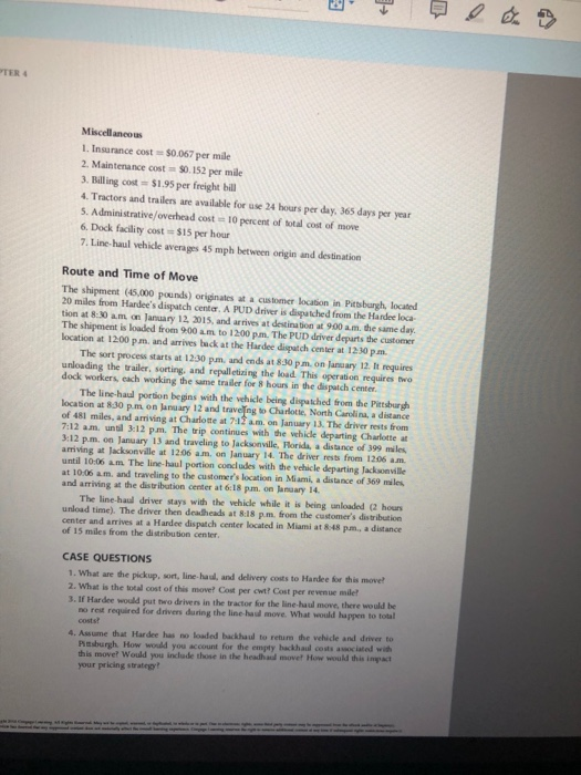 Culing and Price he Trueperties 14 CASE 4-2