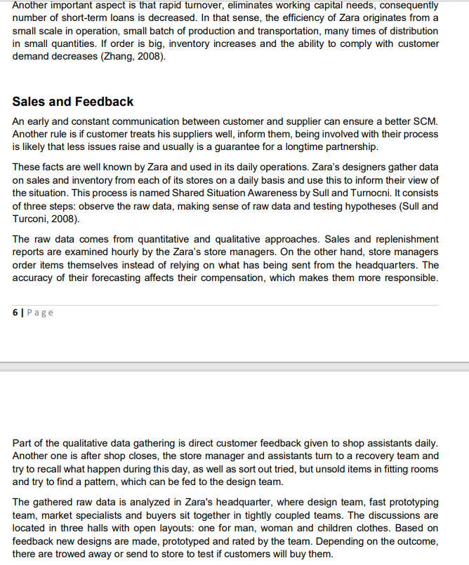 QUESTION Read the case study on Agile Supply