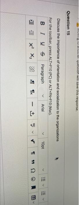 WUS WOUL question will save this response.