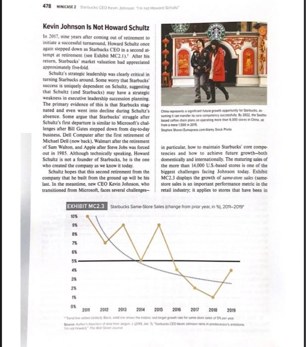 question 5 : how is kevin johnson as CEO