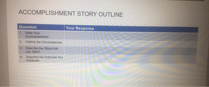 ACCOMPLISHMENTS REFLECTION ASSIGNMENT