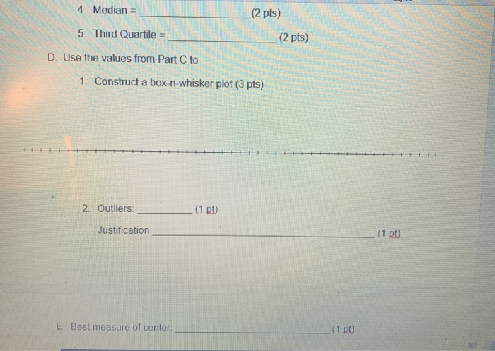 Summarizing Data Use the rounding rules from the
