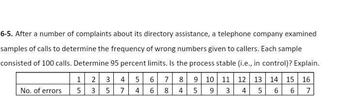 I need the answer as soon as possible 6-5. After