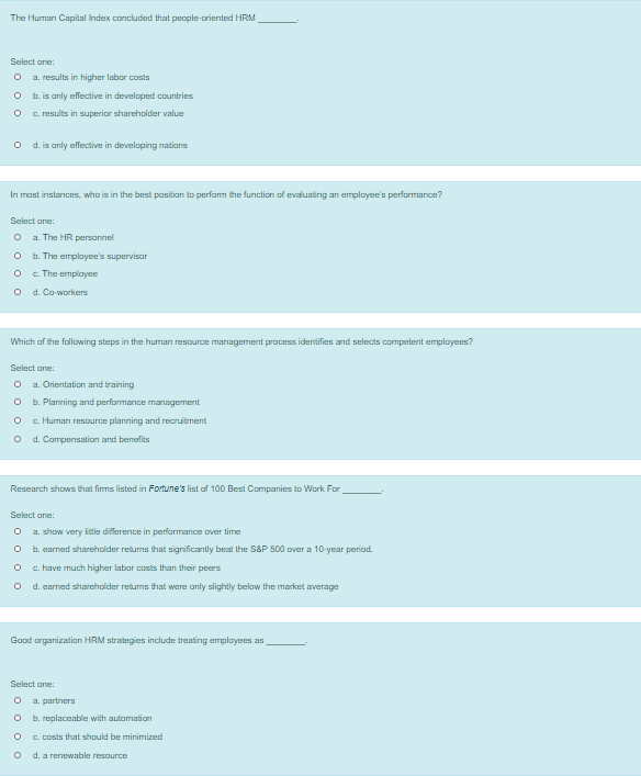 The Human Capital Index concluded that