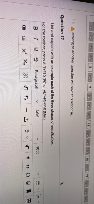 5 11 120 130 140 15 TEN 17 A Moving to another