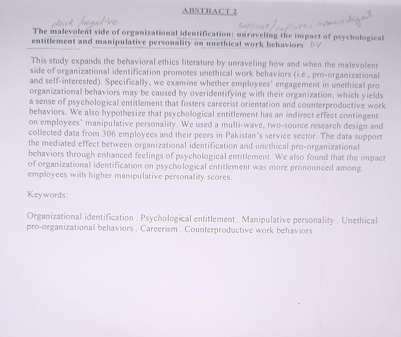 ABSTRACT 2 dork hogative Soppose splore digaul