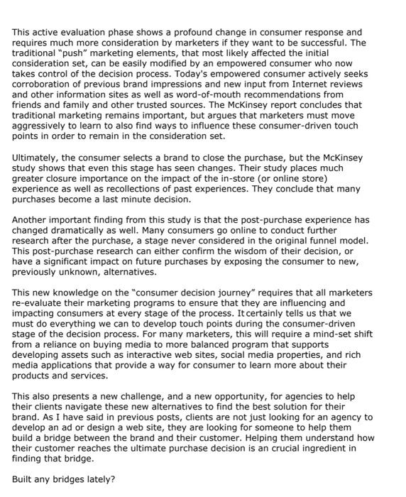 Case Study - 3.1: How The Internet is Impacting