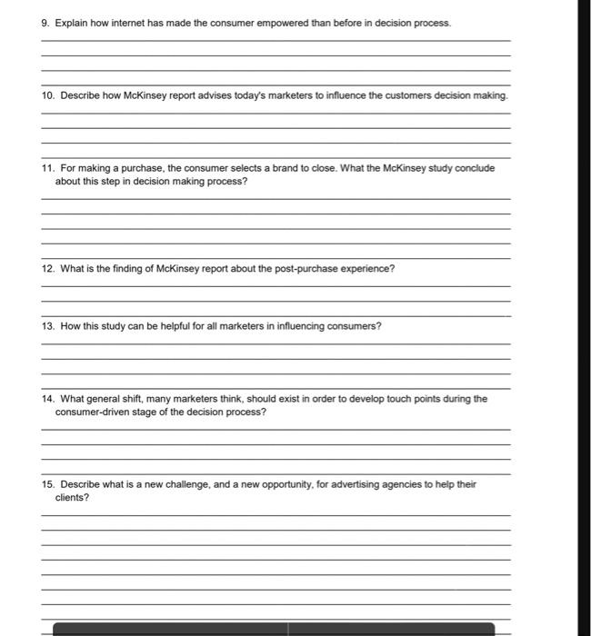 Case Study - 3.1: How The Internet is Impacting