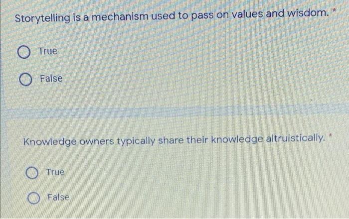 Knowledge capture mechanisms and technologies