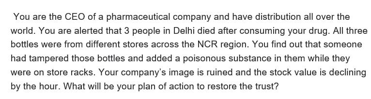 I need the answer as soon as possible You are the