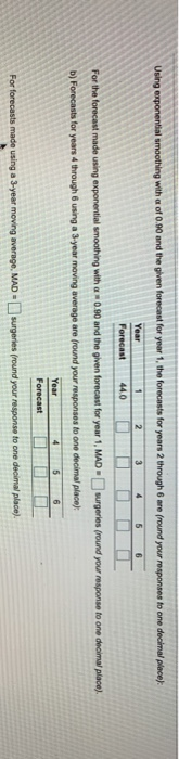 As you can see in the following table, demand for