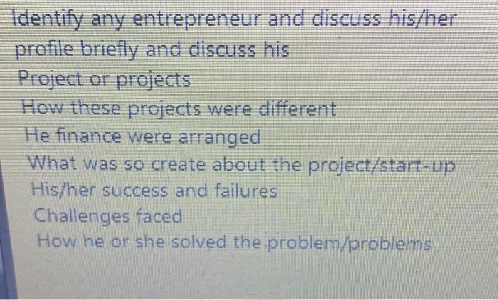 ratan naval tata Identify any entrepreneur and