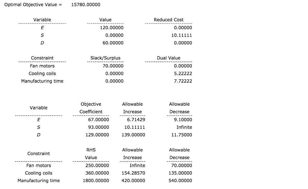 Problem 3-13 (Algorithmic) Quality Air