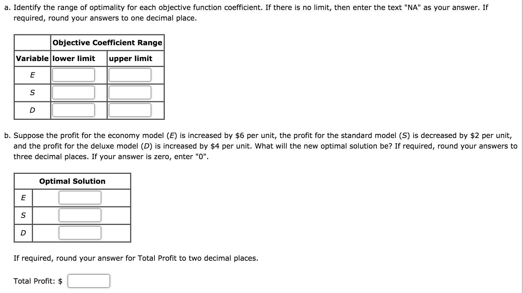 Problem 3-13 (Algorithmic) Quality Air