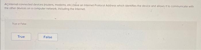 All internet-connected devices (routers, modems,