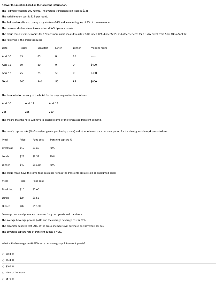 Answer the question based on the following