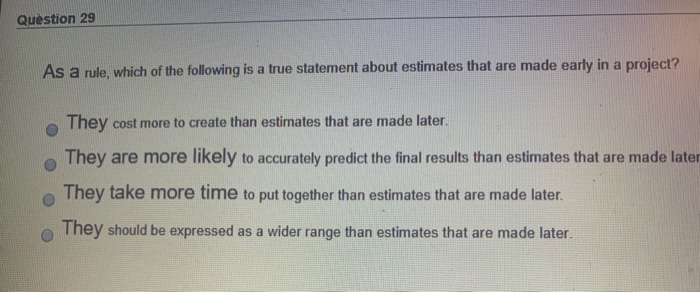 Moving to the next question prevents changes to