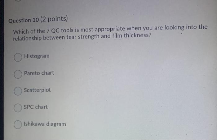 Question 9 (2 points) You have a process with a