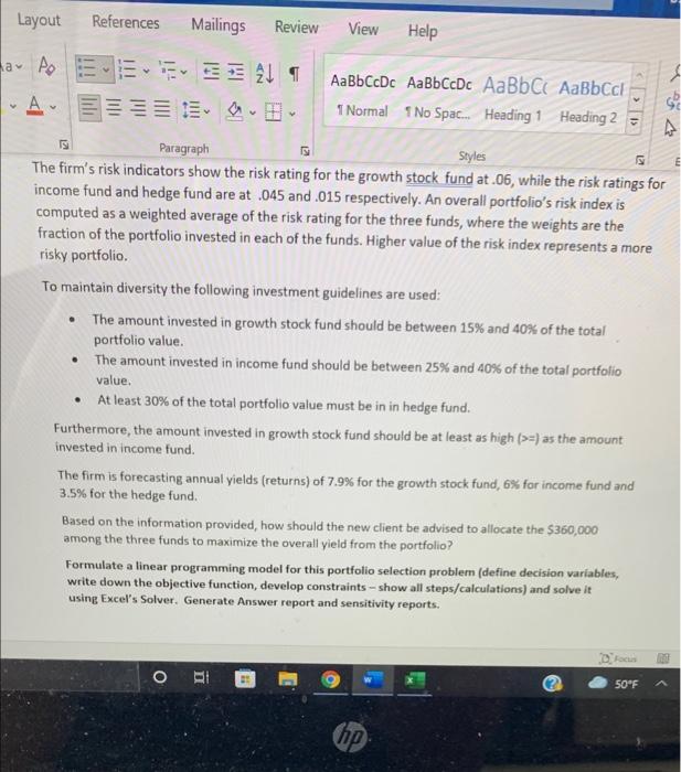 Please show formulas an constrains in solver AaBb