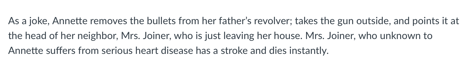 1. Whether a tort has been committed. 2. If yes,