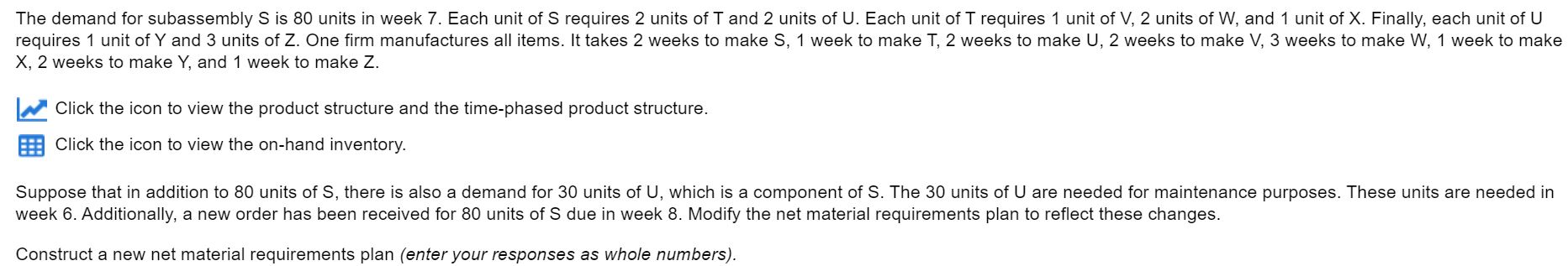 Please include T and U as well. Thank you. The